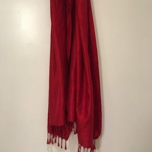Red scarf